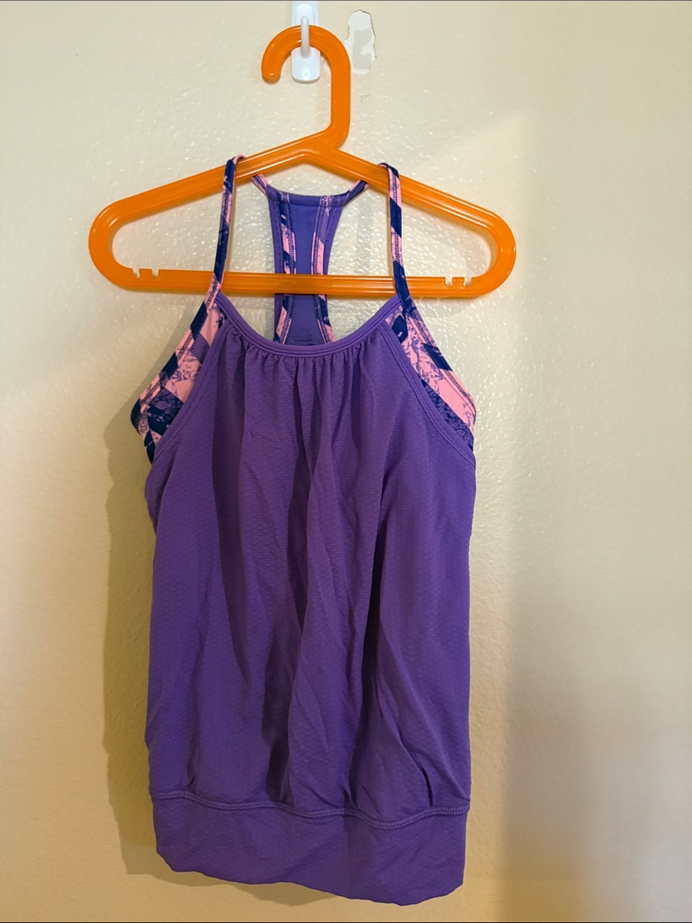 Ivivva Purple Tank with Pink and Blue Trim